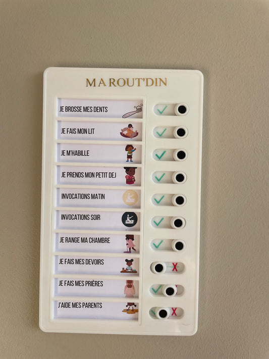 Ma Rout'dine Fille peau foncée