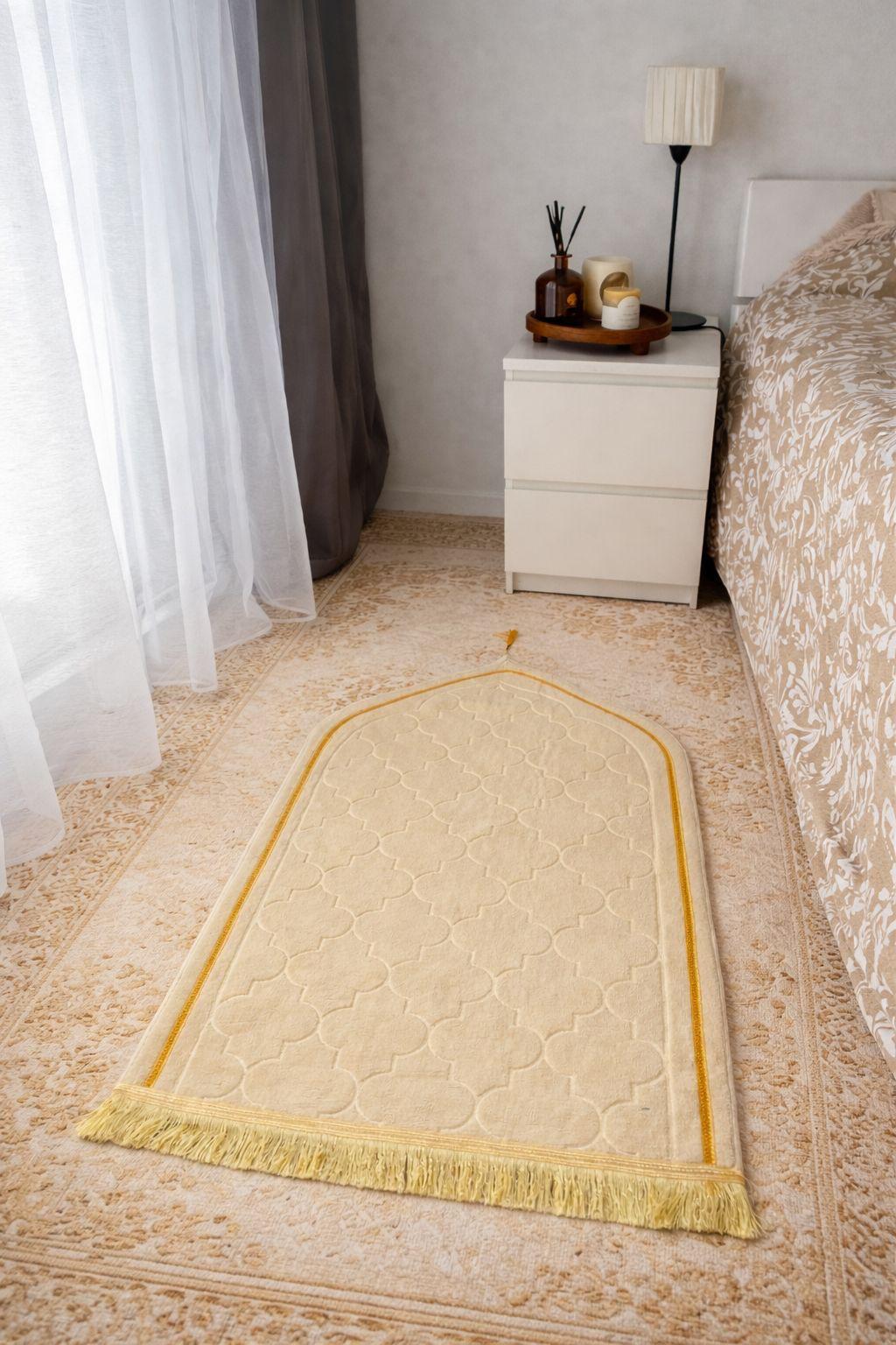 Tapis de prière épais – Motif dôme